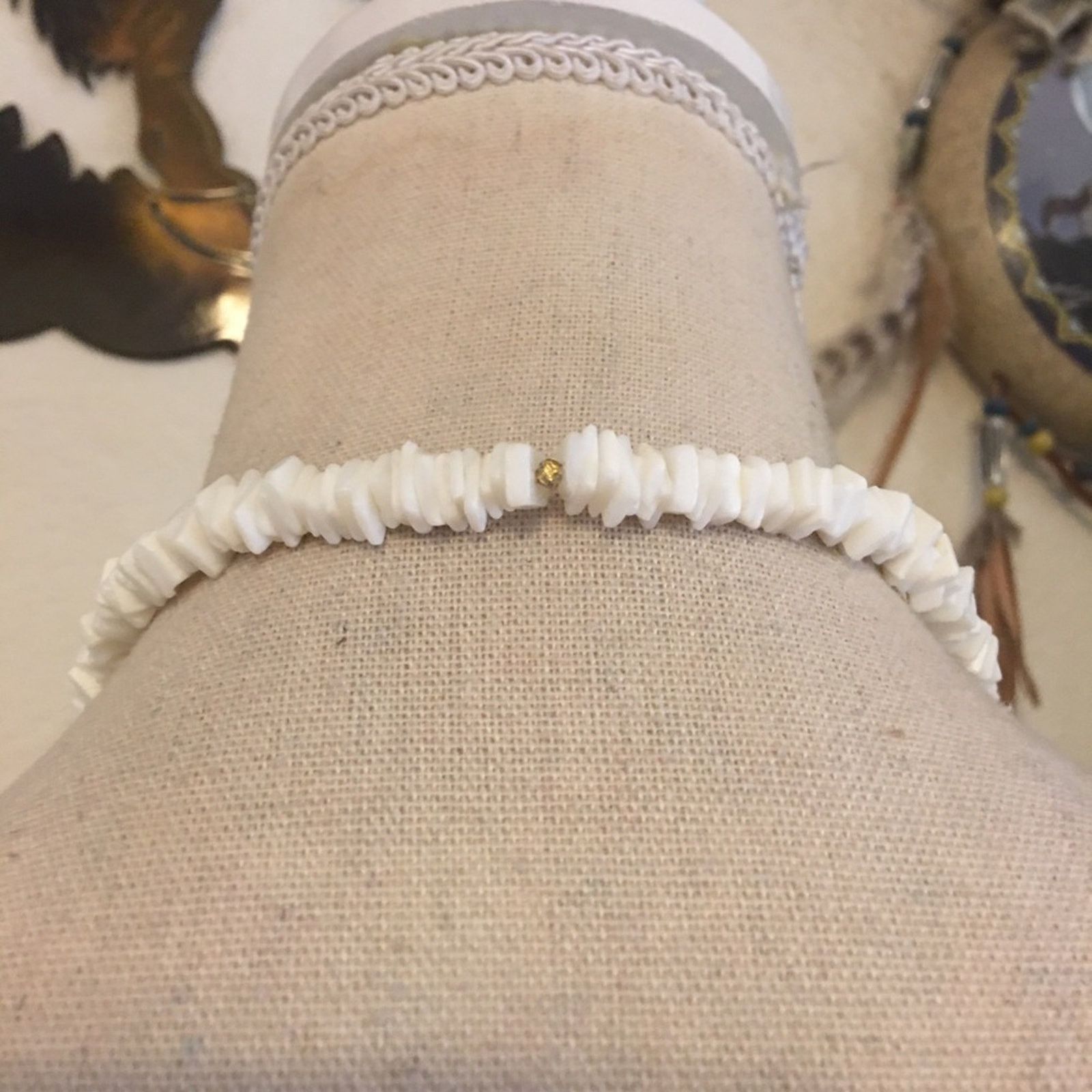 Vintage Vintage natural shell long length necklace Size ONE SIZE - 5 Thumbnail