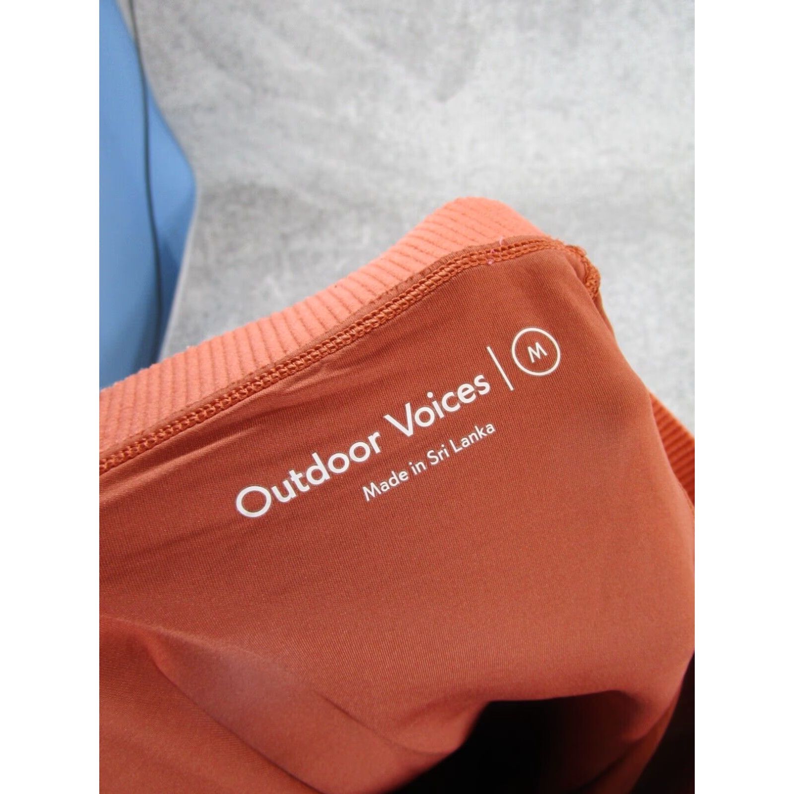 Outdoor Voices Outdoor Voices Womens Medium Dark Coral Leggings Size 32" / US 10 / IT 46 - 7 Thumbnail