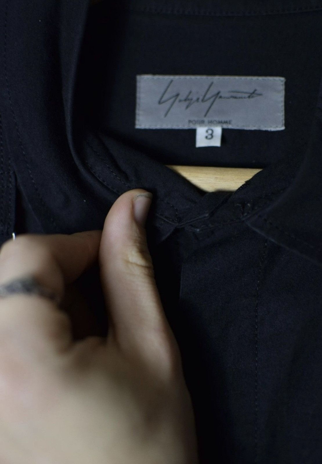 Yohji Yamamoto Yohji Yamamoto Pour Homme AW16 Bondage Shirt Size US M / EU 48-50 / 2 - 9 Thumbnail