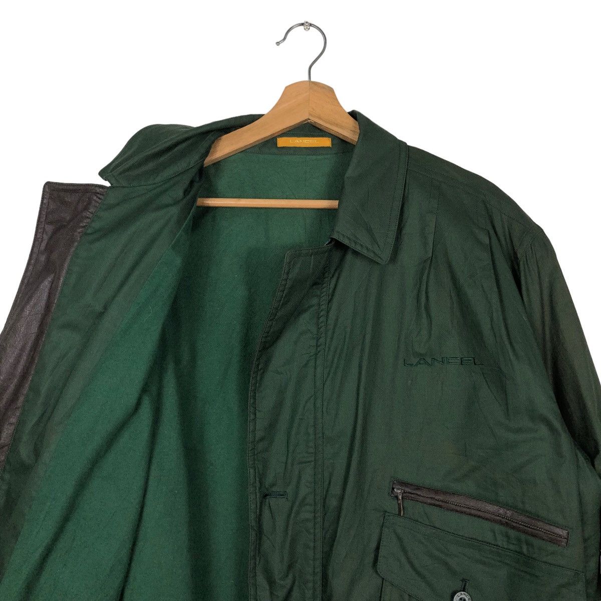 Japanese Brand 🔥VINTAGE BOMBER JACKET BONDAGE BIG POCKET LANCEL Size US M / EU 48-50 / 2 - 12 Thumbnail
