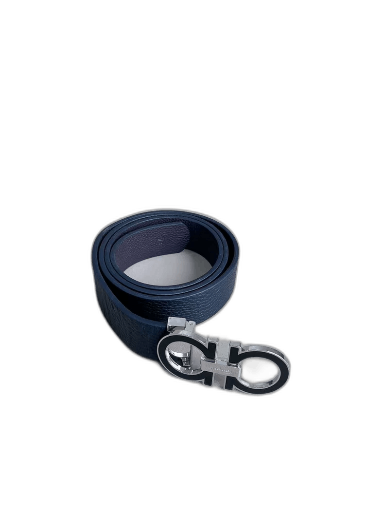 Hermes Elegant Leather Belt with Silver Buckle Size ONE SIZE - 1 Thumbnail