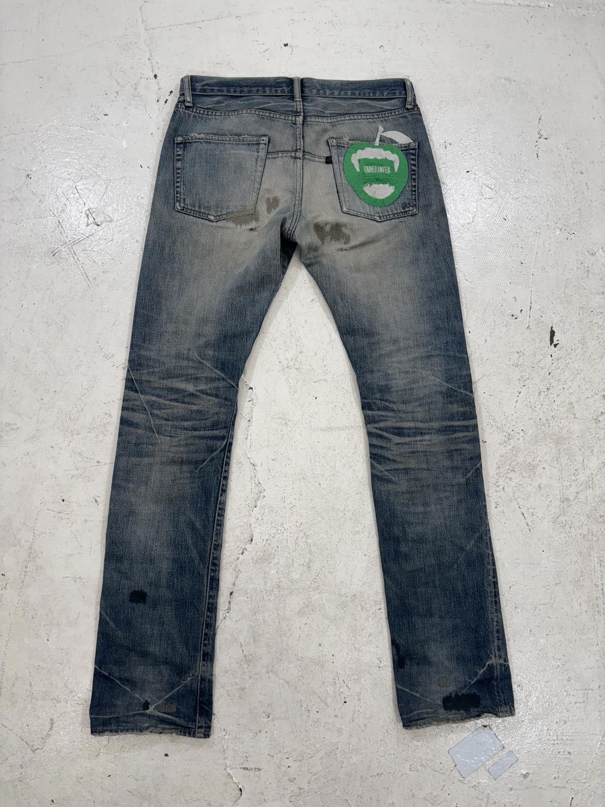 Jun Takahashi × Undercover Undercover 07 Apple Fang Denim Jeans
