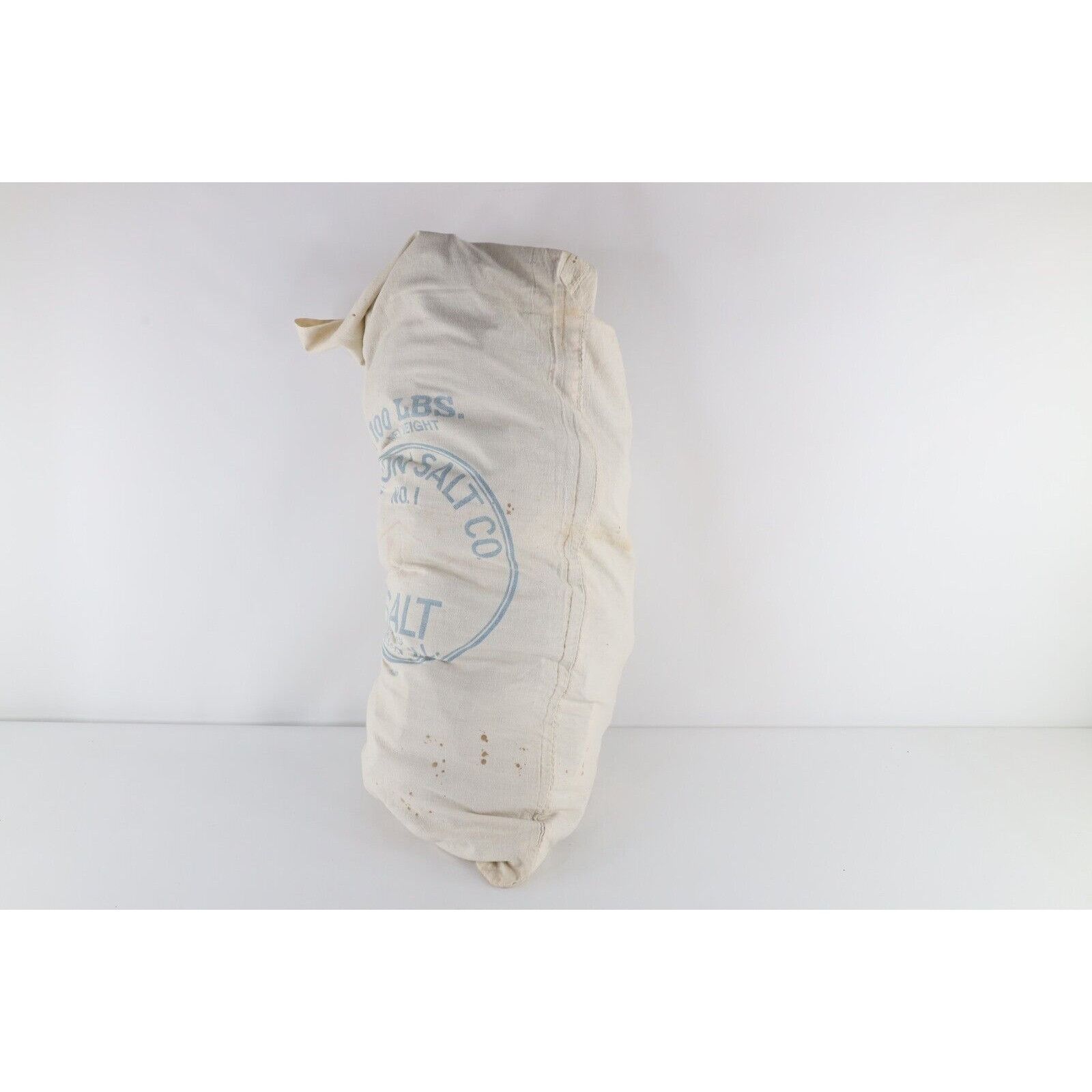 Vintage Vintage 20s 30s Morton Salt Co No 1 Salt 100lb Bag Size ONE SIZE - 6 Thumbnail