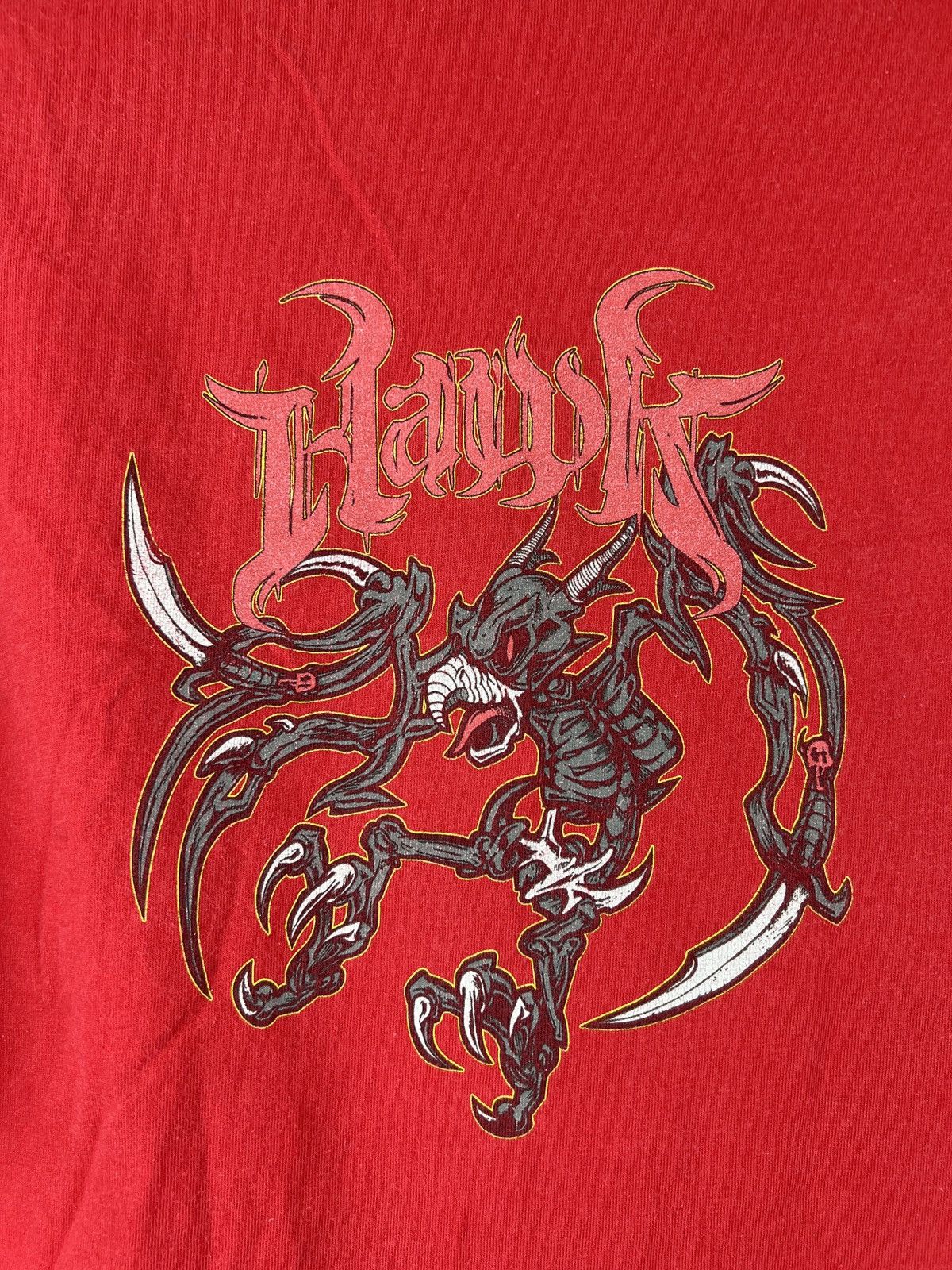 Tony Hawk Vintage HAWK SKATEBOARD 90s tee 2 side print dragon y2k Size US M / EU 48-50 / 2 - 2 Thumbnail