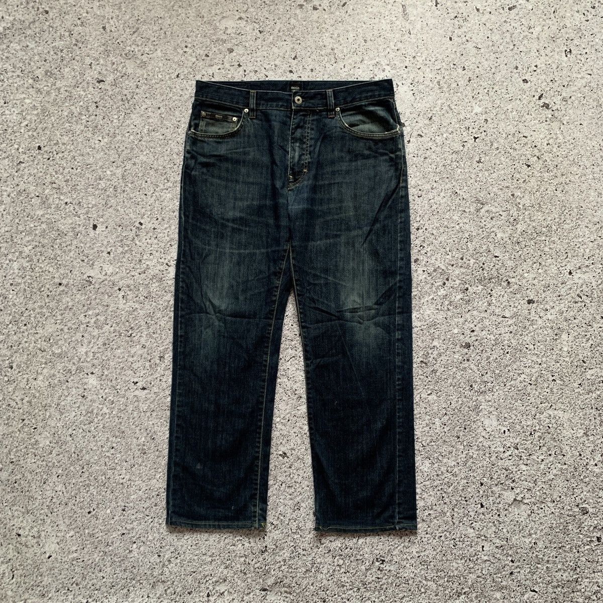 Hugo Boss Hugo Boss denim jeans distressed vintage Size US 34 / EU 50 - 1 Thumbnail