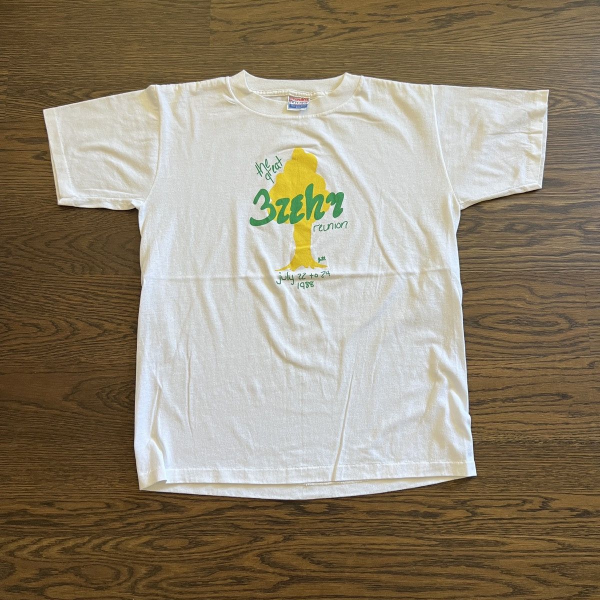 Vintage Vintage 1988 Family Reunion single stitch shirt Size US M / EU 48-50 / 2 - 1 Thumbnail