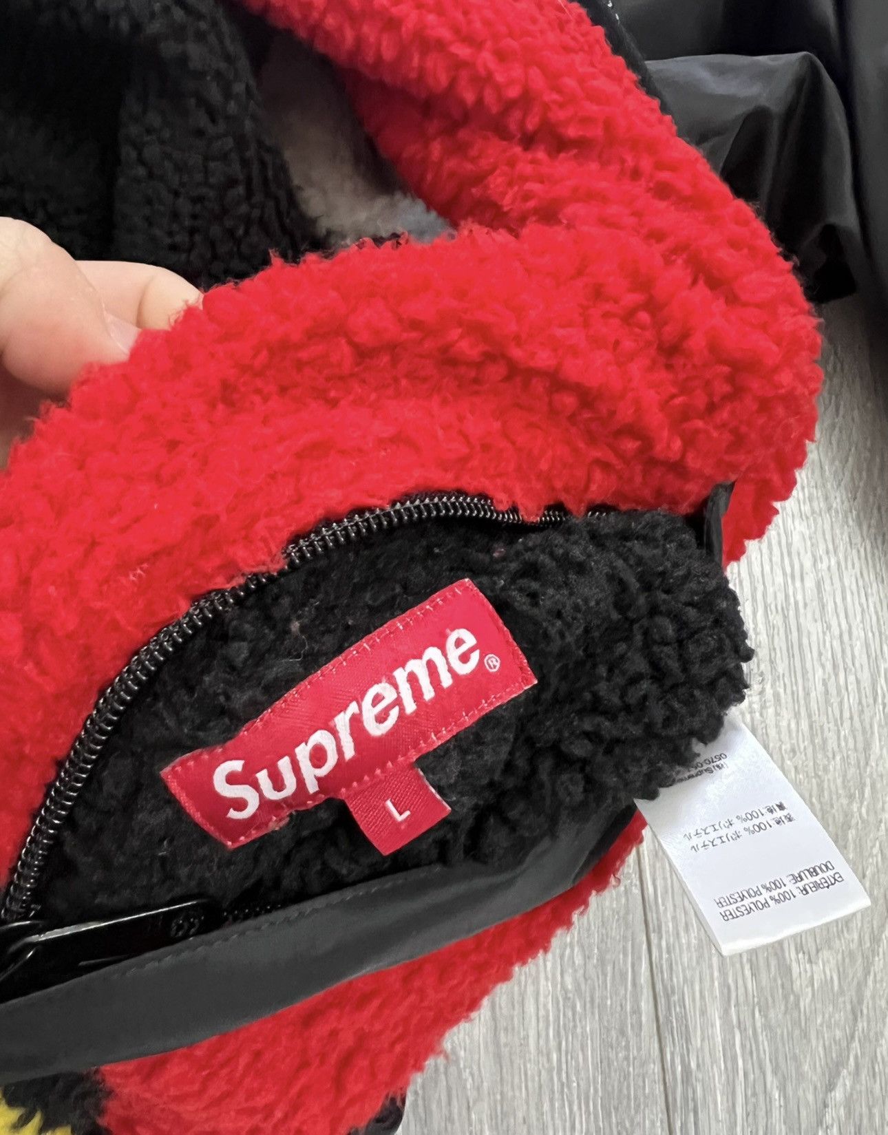 Supreme Supreme Reversible Colorblocked Fleece Jacket Large Size US L / EU 52-54 / 3 - 5 Thumbnail