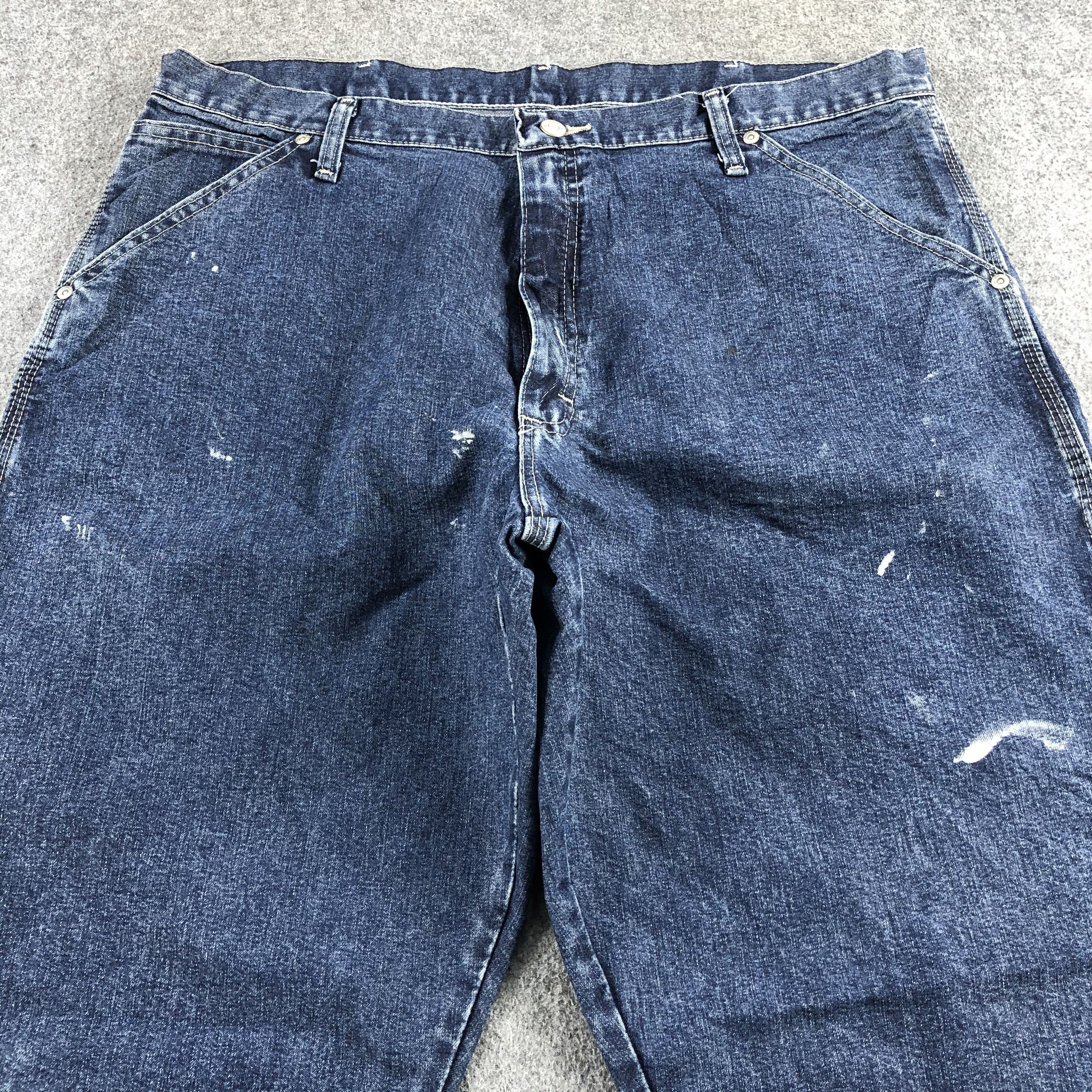 Vintage Vintage Blue Wash Wrangler Jeans-J2175 Size US 38 / EU 54 - 3 Thumbnail