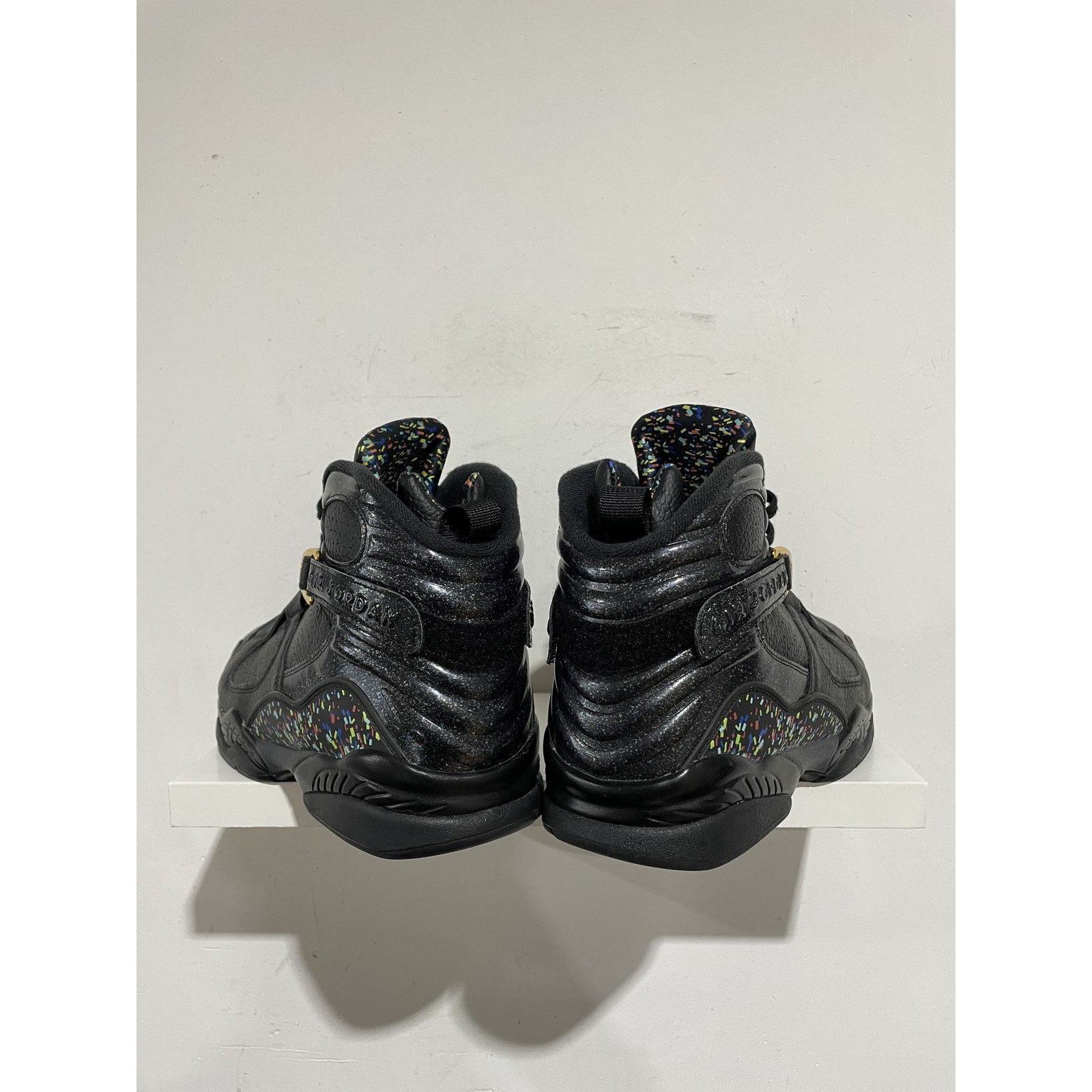 Nike NIKE JORDAN 8 CONFETTI SIZE 12 PREOWNED Size US 12 / EU 45 - 3 Thumbnail