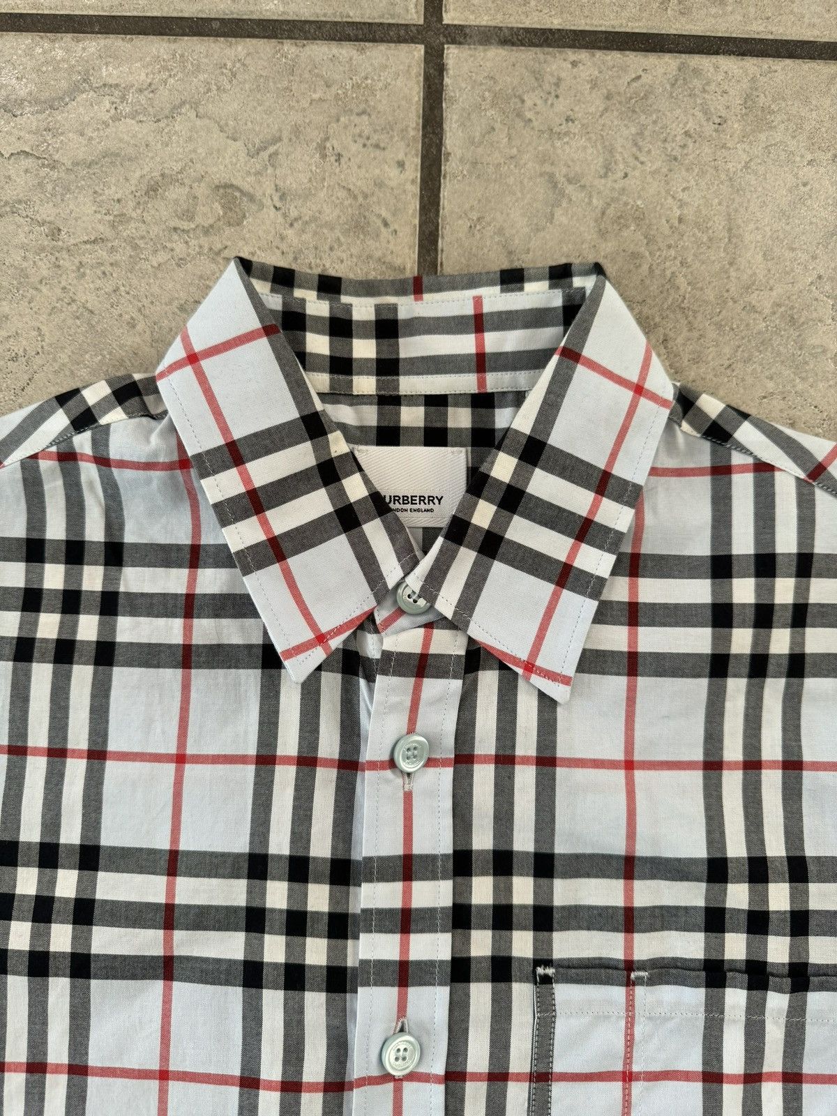 Burberry Burberry Sandor Button Up Shirt Long Sleeve Oversized Size US XS / EU 42 / 0 - 4 Thumbnail