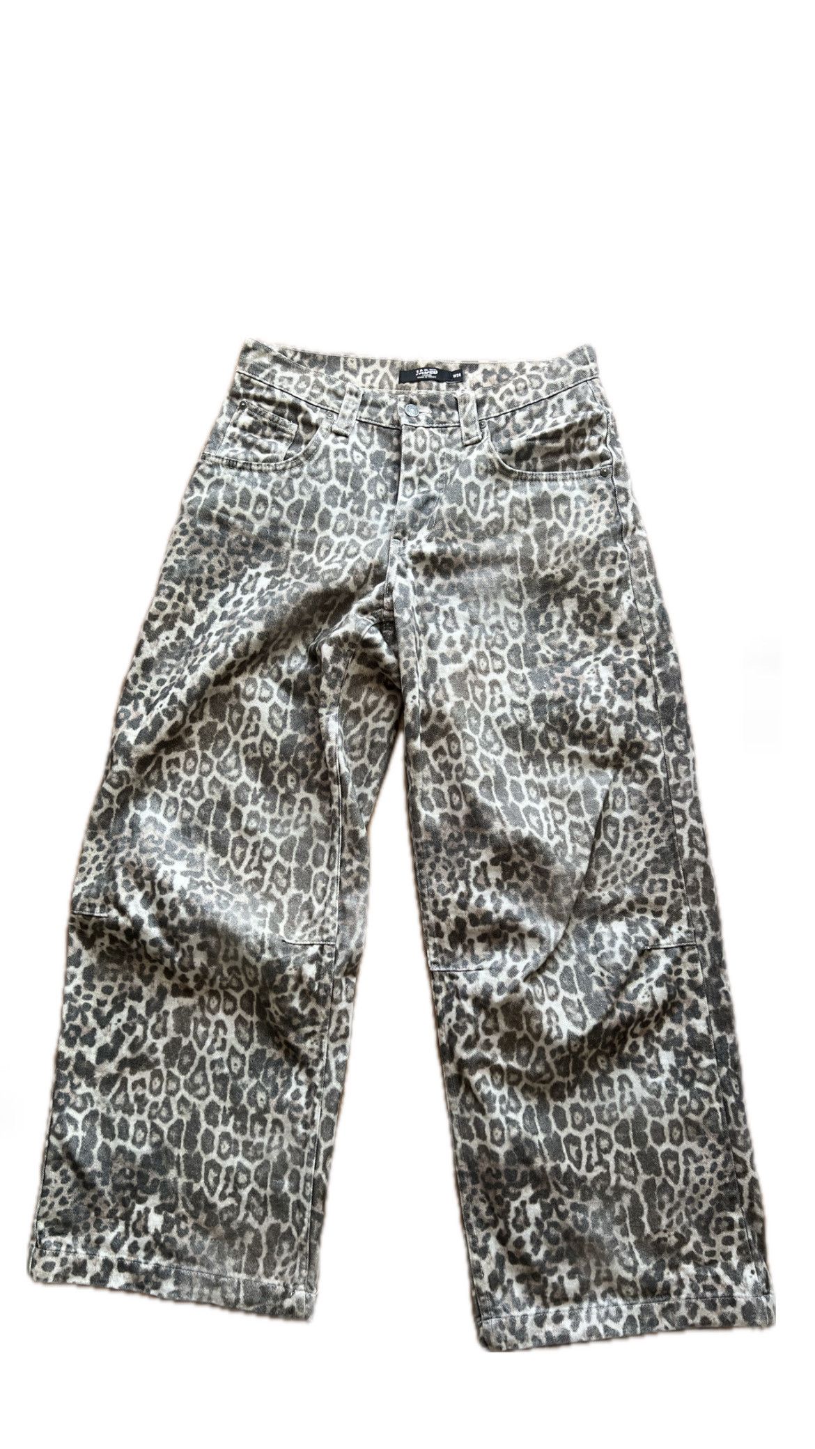 Jaded London Leopard Fade Colossus Jeans Size 30" / US 8 / IT 44 - 1 Thumbnail