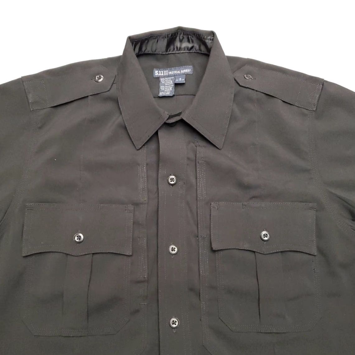 Vintage 5.11 Tactical Shirt Mens Small Black Short Sleeve Uniform Security Work 41132 Size US S / EU 44-46 / 1 - 3 Thumbnail