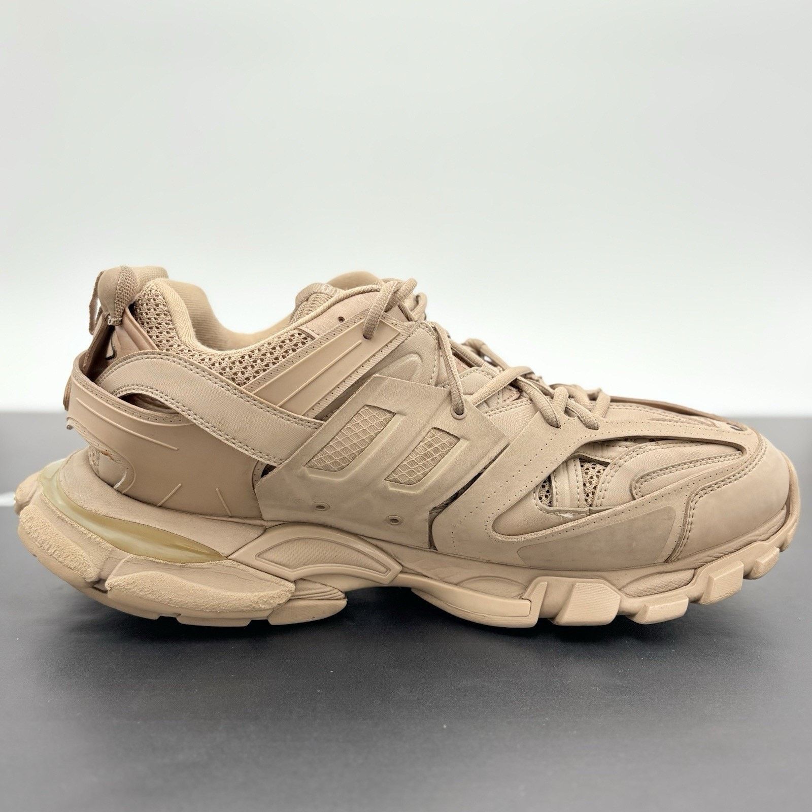 Balenciaga Balenciaga Track Sneaker ' Beige ' | GOOD CONDITION Size US 13 / EU 46 - 10 Thumbnail