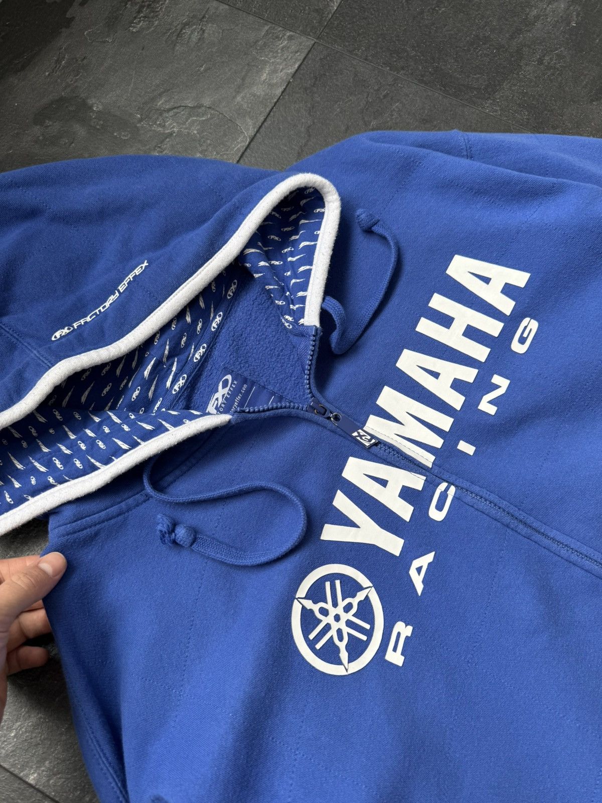 Vintage × Yamaha Vintage big logo Yamaha rare hoodie Size US L / EU 52-54 / 3 - 4 Thumbnail