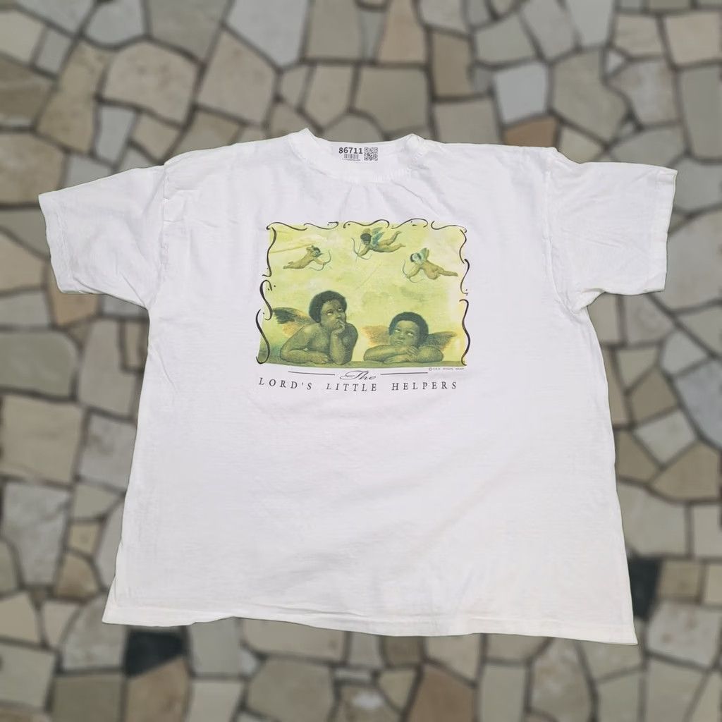 Vintage Vintage 80s Little Archangel Shirt Womens XL 23x25 Crop USA Size XL / US 12-14 / IT 48-50 - 1 Thumbnail