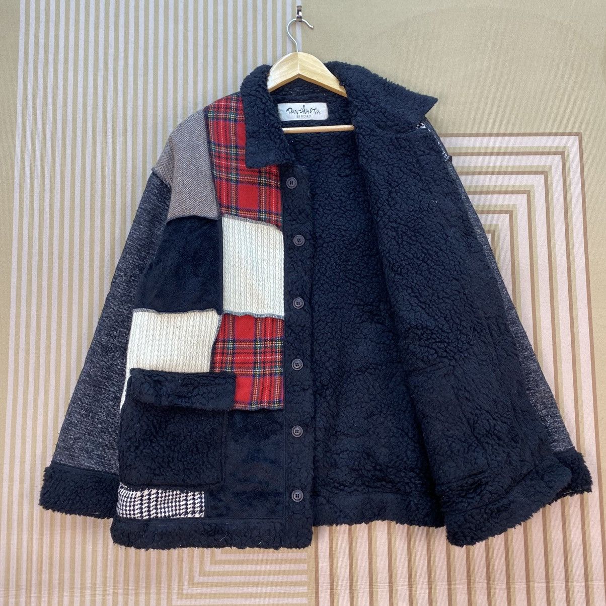 Japanese Brand 🫶Vintage Japanese Brand Pan Hauth Pachtwork Button Down Size US M / EU 48-50 / 2 - 3 Thumbnail