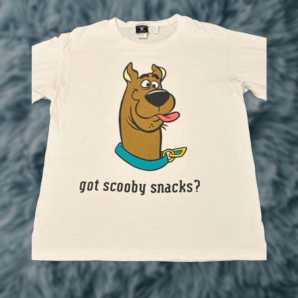 Vintage VINTAGE Scooby-Doo Cartoon Network Got Scooby Snacks 1998 VTG Shirt Mens M White 90s Cartoon Vintage Hip Hop 1990s Mens T-Shirt Size US M / EU 48-50 / 2 - 1 Thumbnail