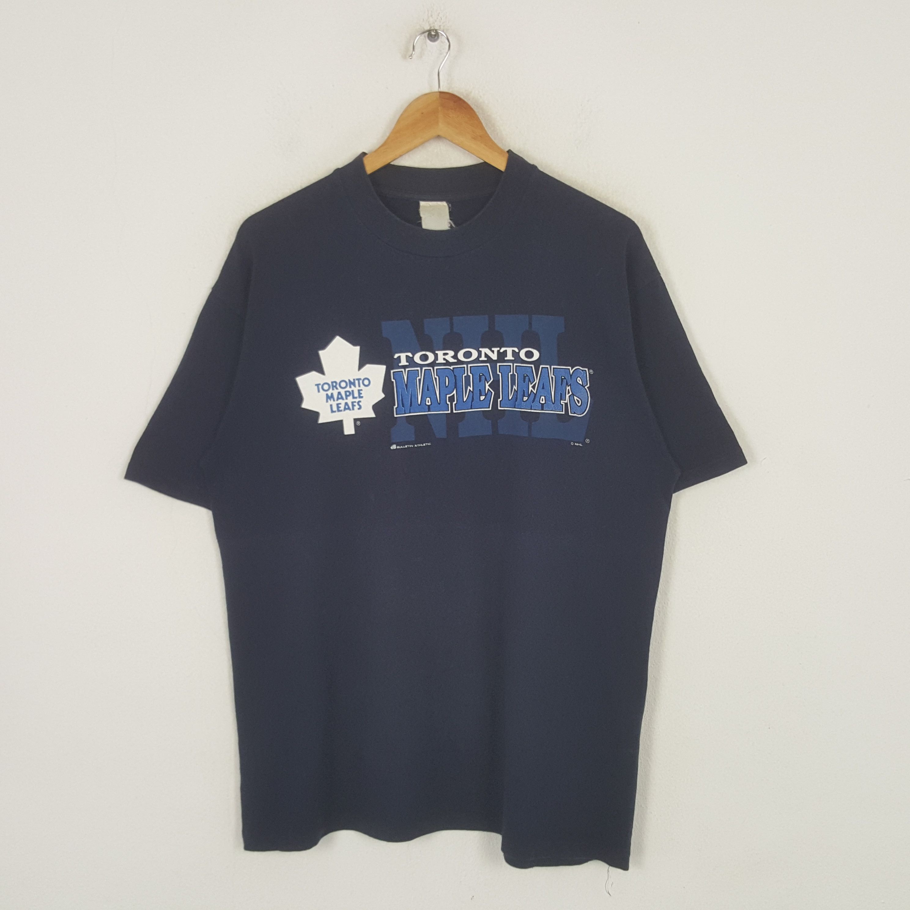 NHL Vintage Toronto Maole Leafs Hockey Team Tshirt RR27 Size US L / EU 52-54 / 3 - 1 Thumbnail