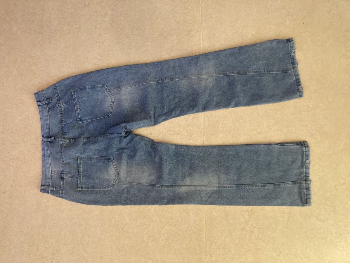 Vintage Blue ripped denims Size US 33 - 2 Thumbnail