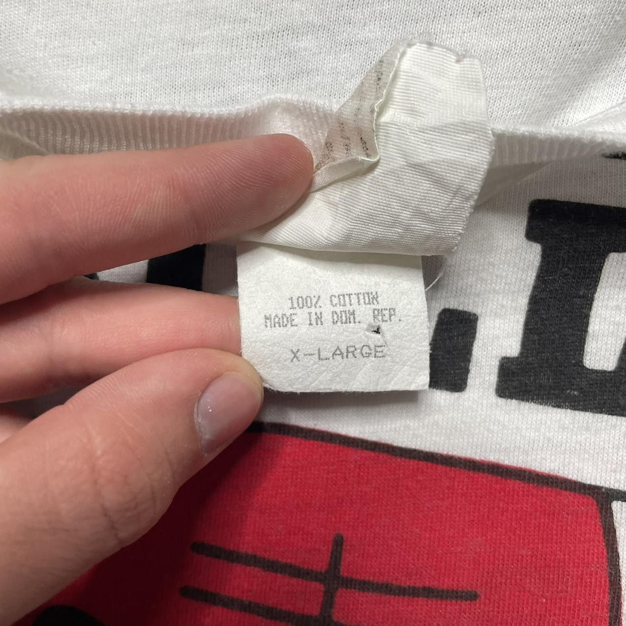 NBA × Vintage Vintage 1990s Chicago Bulls Magic Johnson AOP Tshirt Size US M / EU 48-50 / 2 - 5 Thumbnail