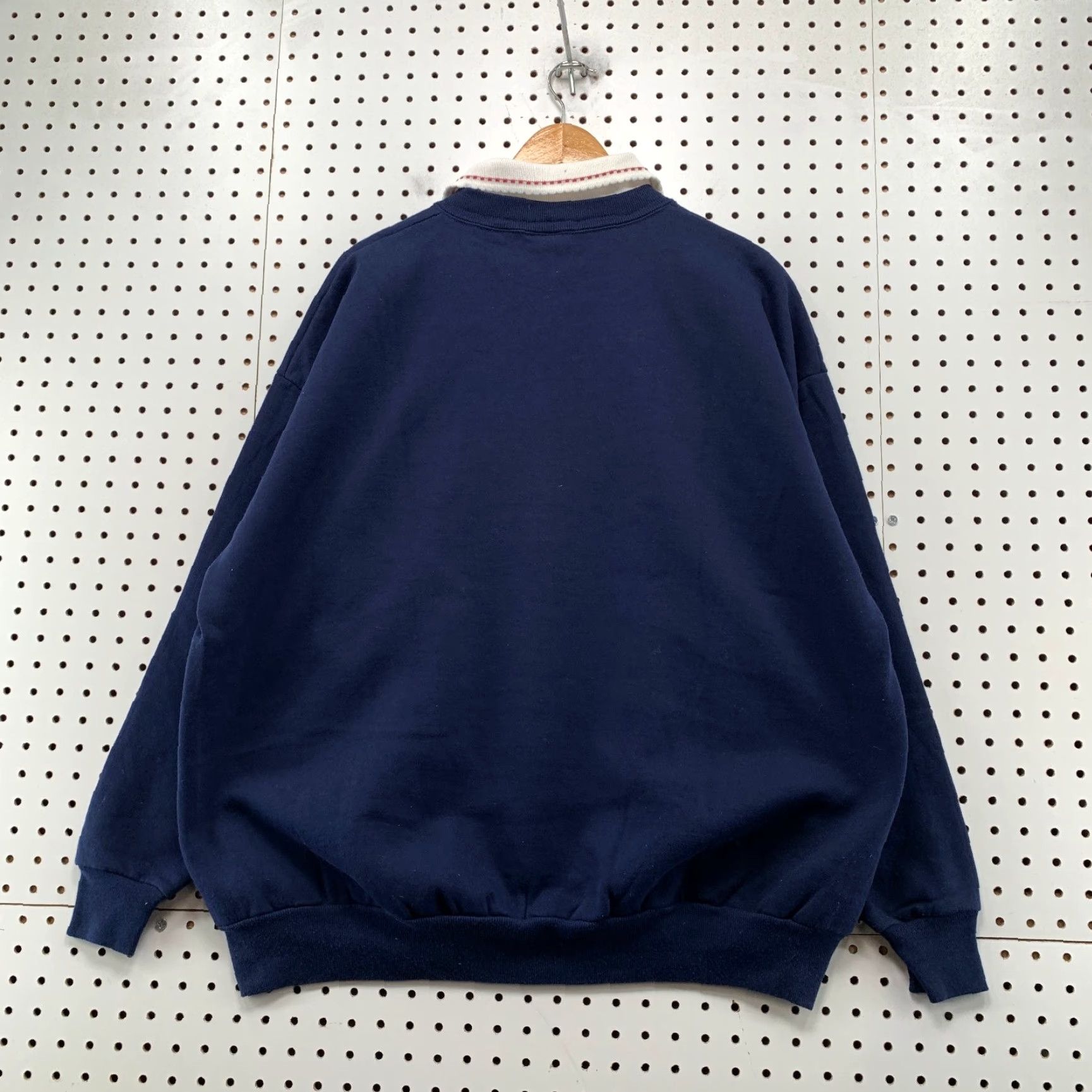 Vintage Vintage Morning Sun 2XL Blue Bird Collared Sweatshirt Women Top Stitch 90s Embroidered Pullover Sweatshirt Womens Size XXL / US 16-18 / IT 52-54 - 2 Thumbnail