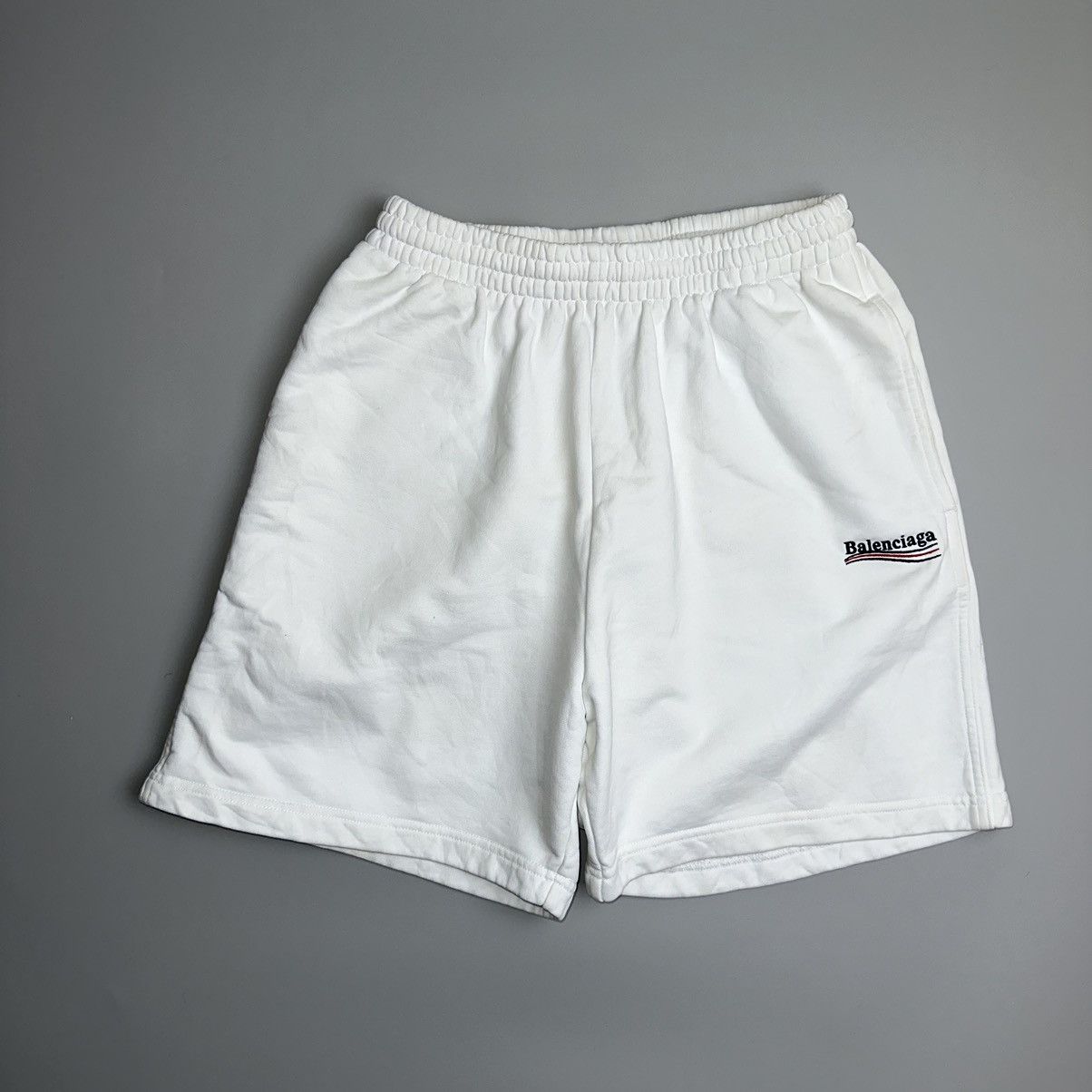 image of Balenciaga White Short, Men's (Size 31)