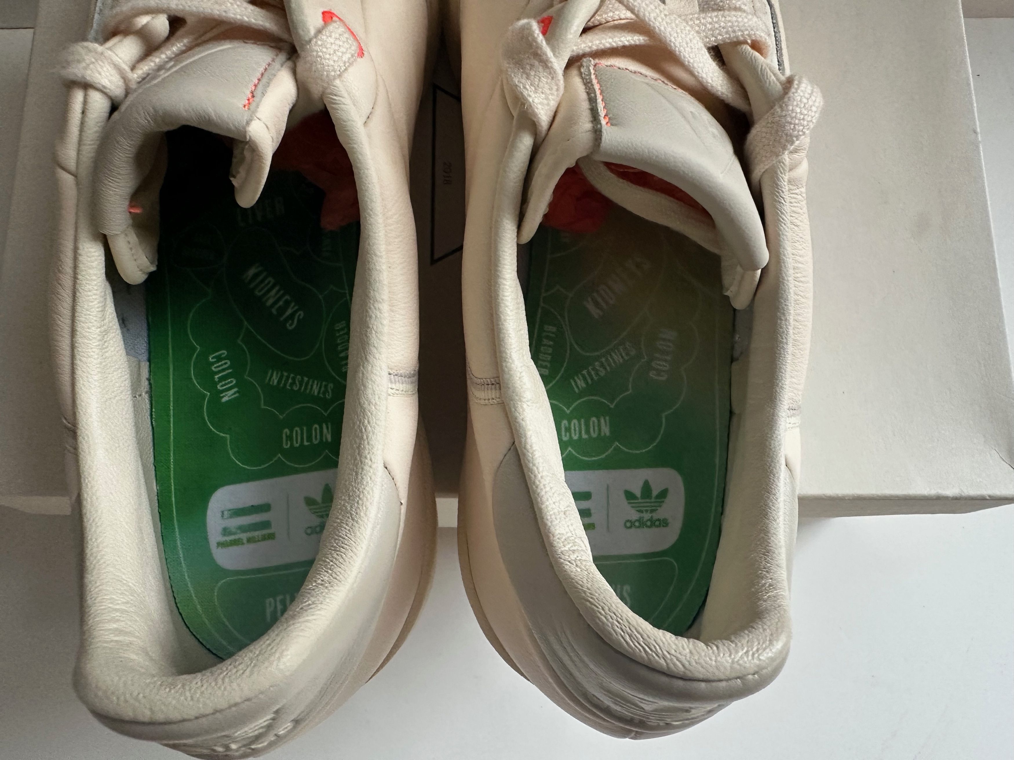 Adidas × Pharrell Adidas Continental 80 Human Race (FX8002) - Ecru - Sz 14 Size US 14 / EU 47 - 8 Thumbnail