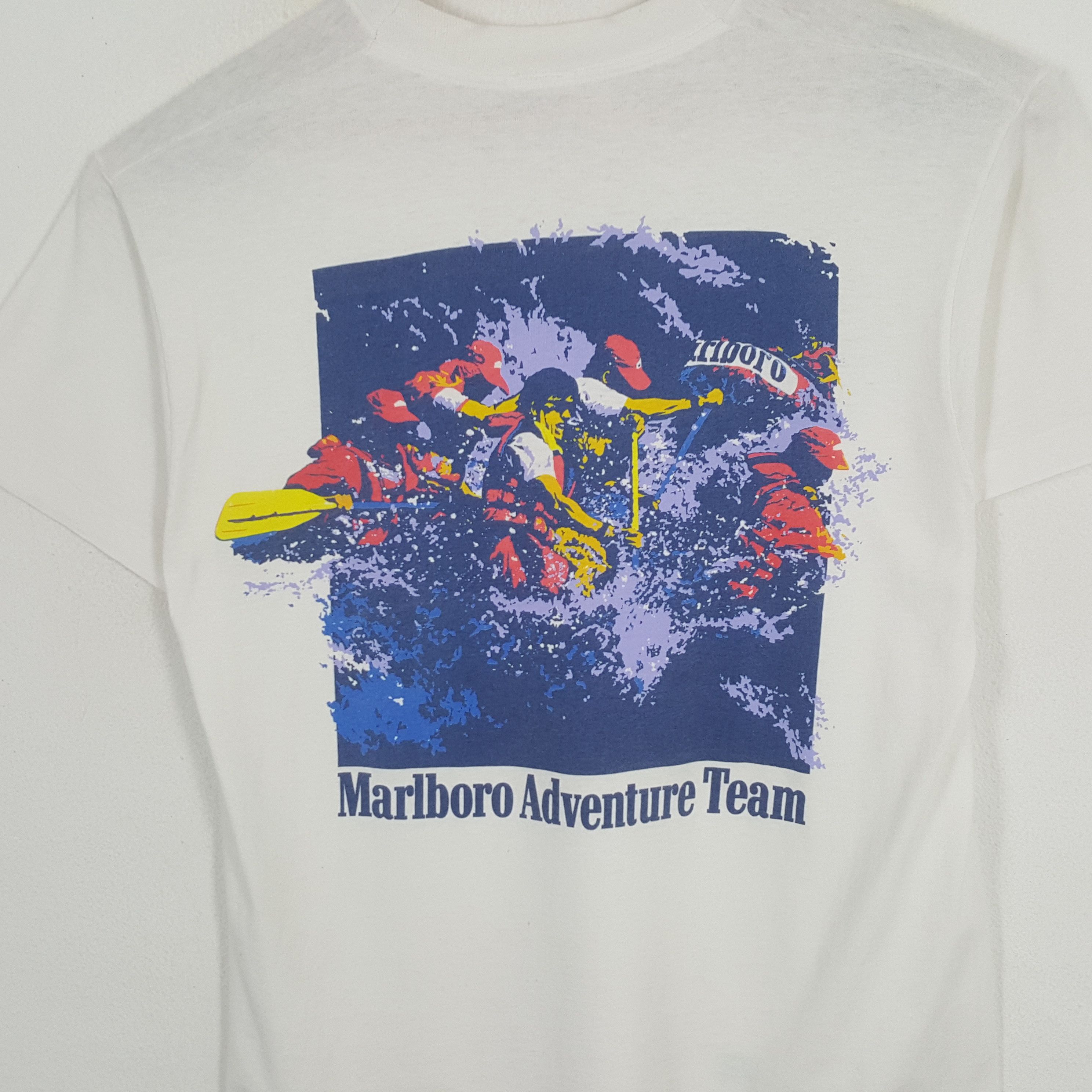 Marlboro × Marlboro Adventure Team × Vintage Vintage MARLBORO ADVENTURE TEAM Promotion T-Shirts Size US XL / EU 56 / 4 - 2 Thumbnail