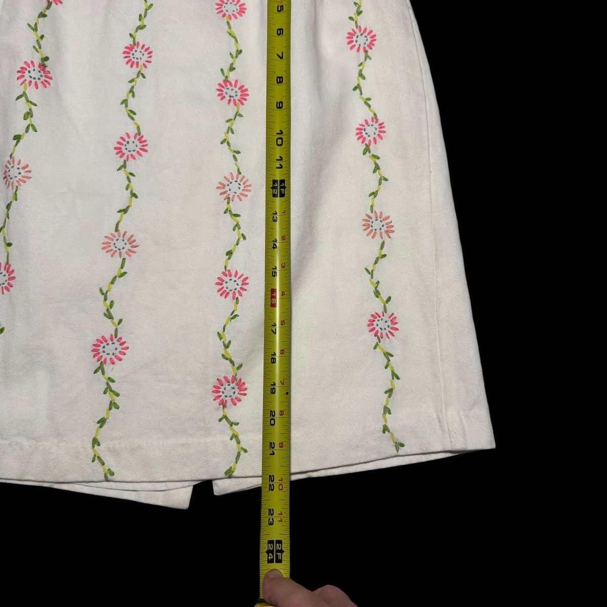 Willi Smith Vintage Willi Smith Floral Patterned Midi Skirt 14 34" Waist Size 34" / US 12 / IT 48 - 9 Thumbnail