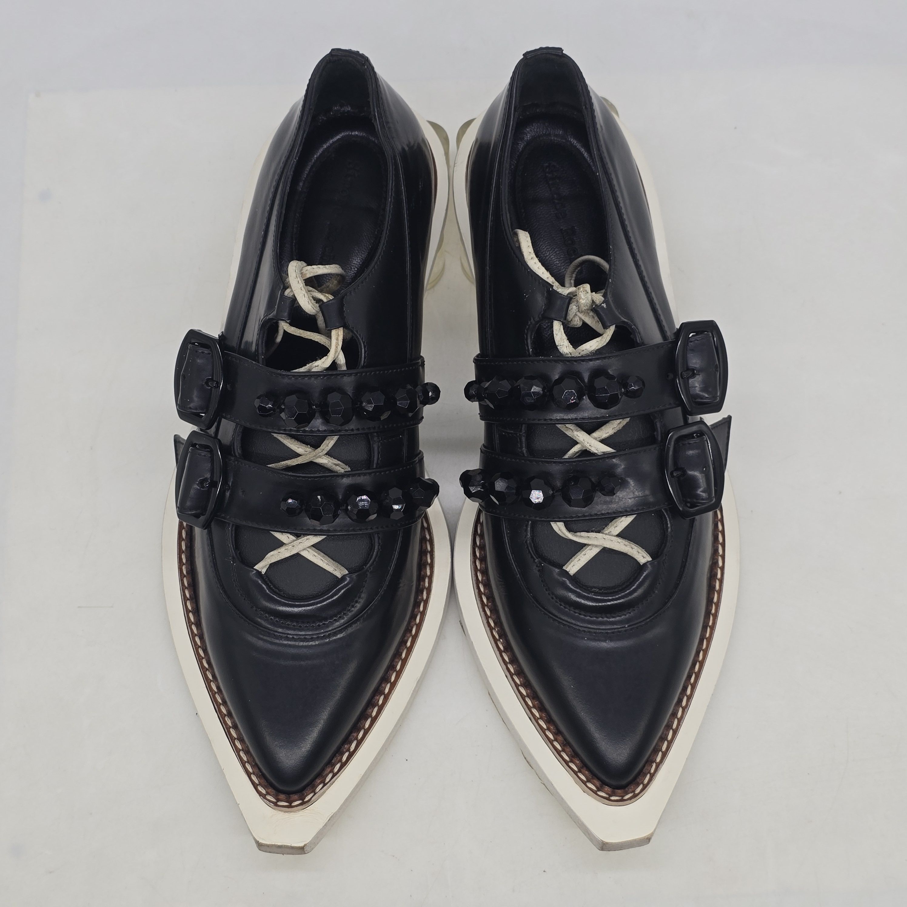 Simone Rocha Simone Rocha - AW18 Perspex Heel Mary Janes Size US 6 / IT 36 - 4 Thumbnail