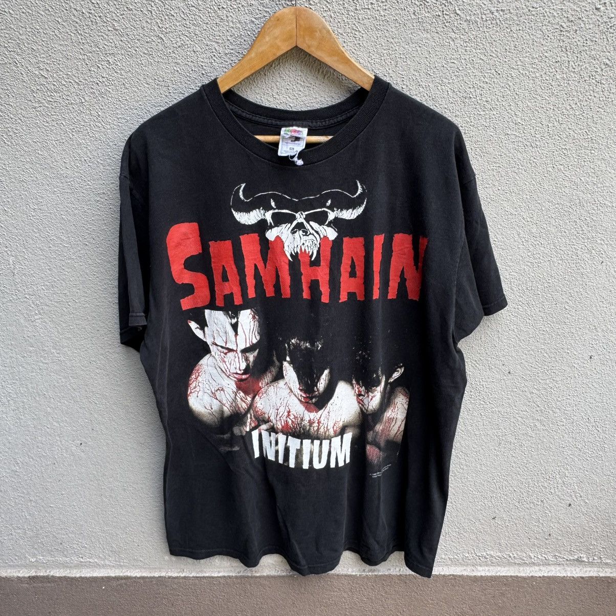 Band Tees Vintage rare 90s SAMHAIN band tee horror punk metal Size US XL / EU 56 / 4 - 1 Thumbnail