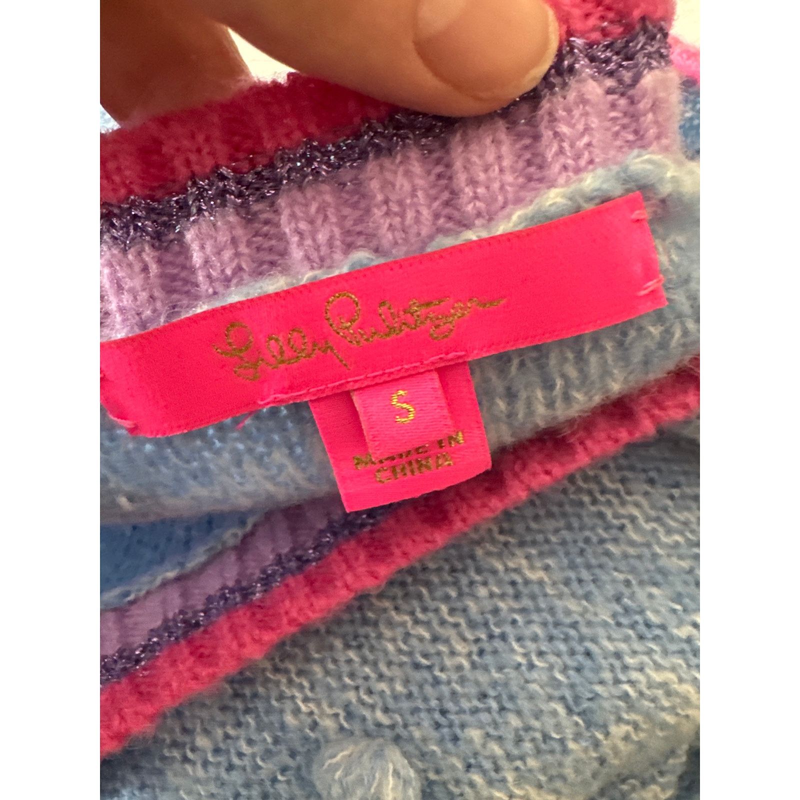 Lilly Pulitzer LILLY PULITZER Verna Sweater Blue Peri Marl SMALL Size S / US 4 / IT 40 - 10 Thumbnail