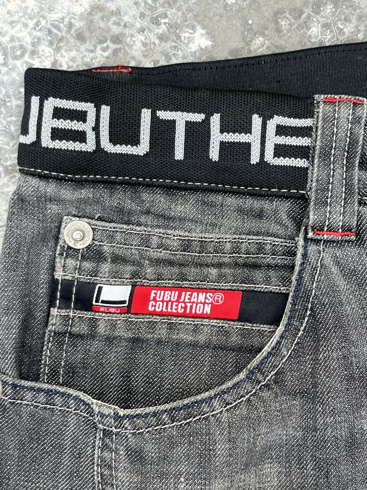 Fubu Fubu gray heavy denim Size US 40 / EU 56 - 3 Thumbnail