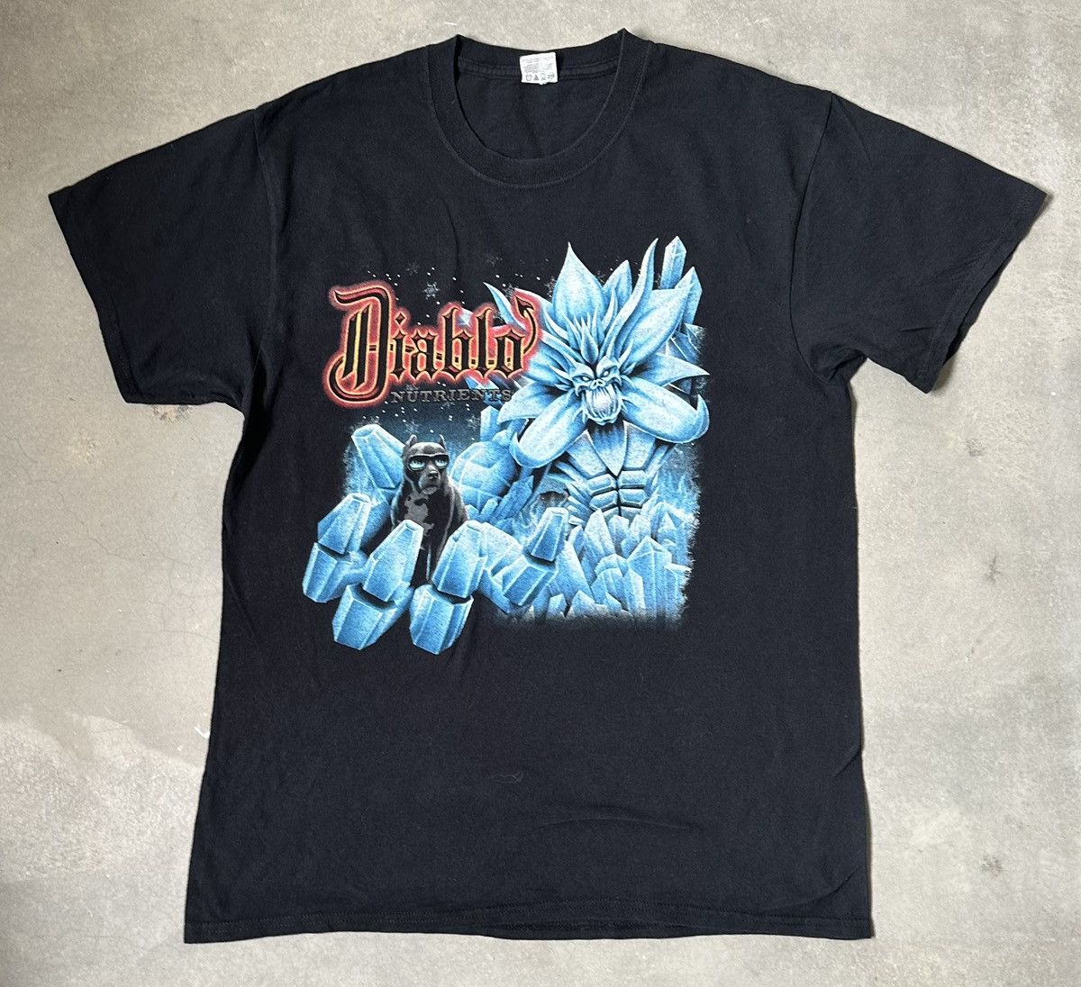 Vintage VINTAGE DIABLO MONSTER FROST GANE NUTRITION TEE Size US M / EU 48-50 / 2 - 1 Thumbnail
