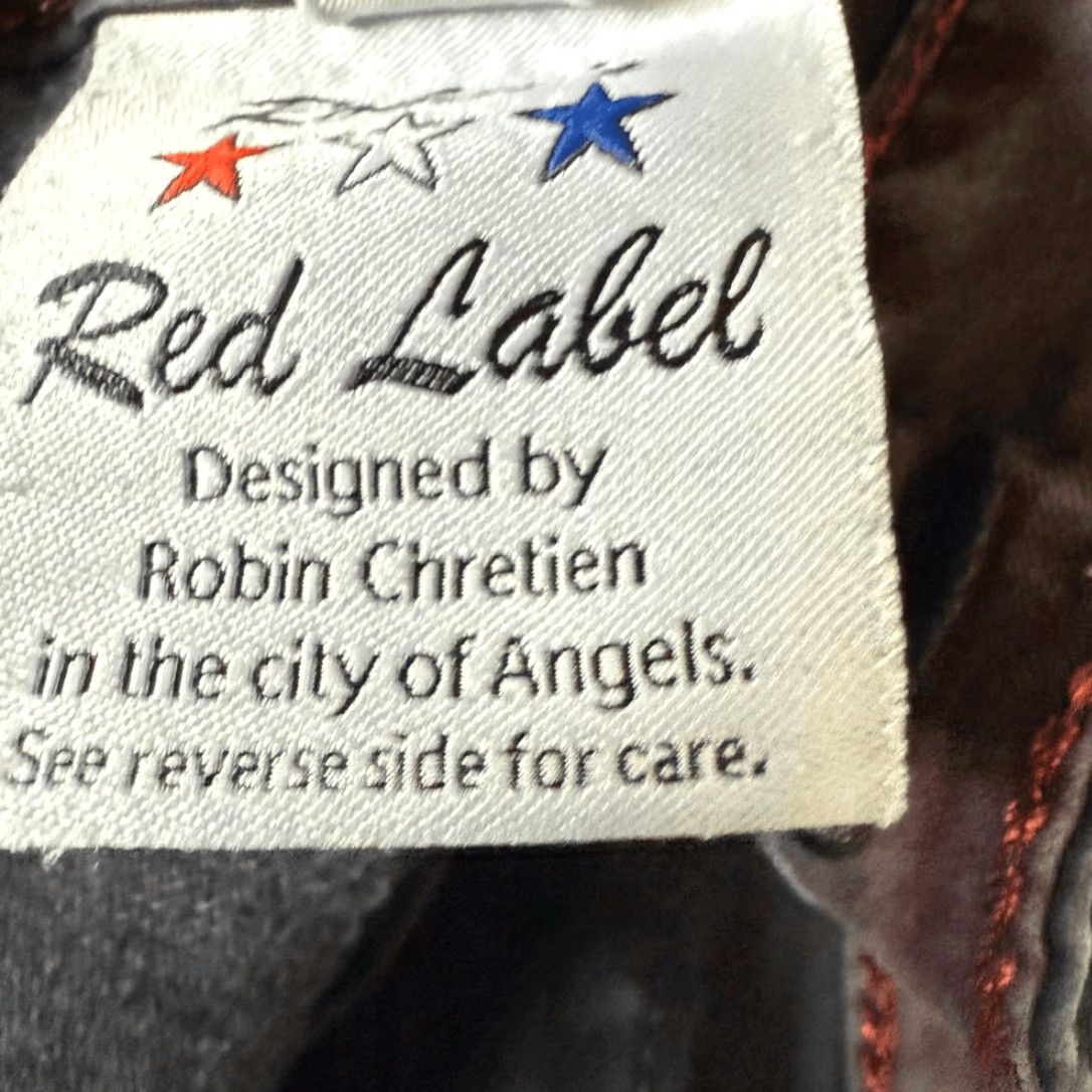 Vintage Robin's Jeans Distressed Skinny Ankle Jeans Black 33 Men's Size 33 Red Label Distressed Black Mens 33 Jeans Skinny-Ankle Size US 33 - 4 Thumbnail