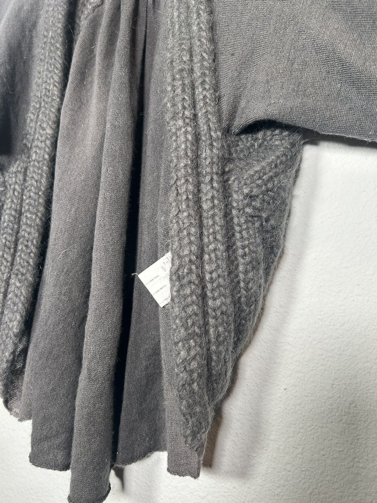 Rick Owens AW10 Gleam Mohair Wool Waterfall Balloon Cardigan Size US S / EU 44-46 / 1 - 5 Thumbnail