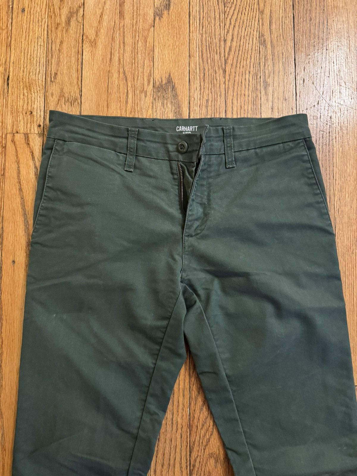 Carhartt Wip Carhartt WIP Sid Chino Pant Green 30x34 Size US 30 / EU 46 - 2 Thumbnail