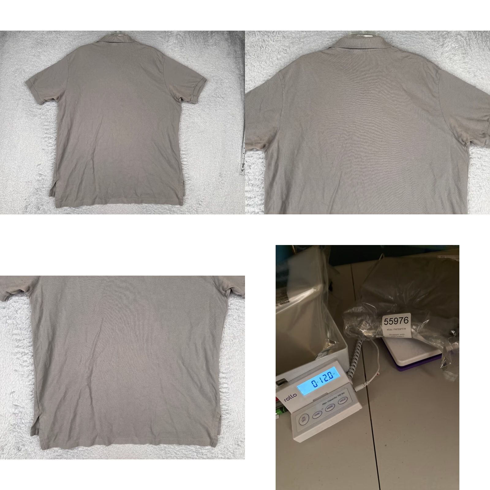 Ralph Lauren VINTAGE Polo Ralph Lauren Polo Shirt Men 2XL Gray Short Sleeve Cotton Polo Shirt Mens 2XL Gray Polo Ralph Lauren Shirt Vintage Size US XXL / EU 58 / 5 - 9 Thumbnail