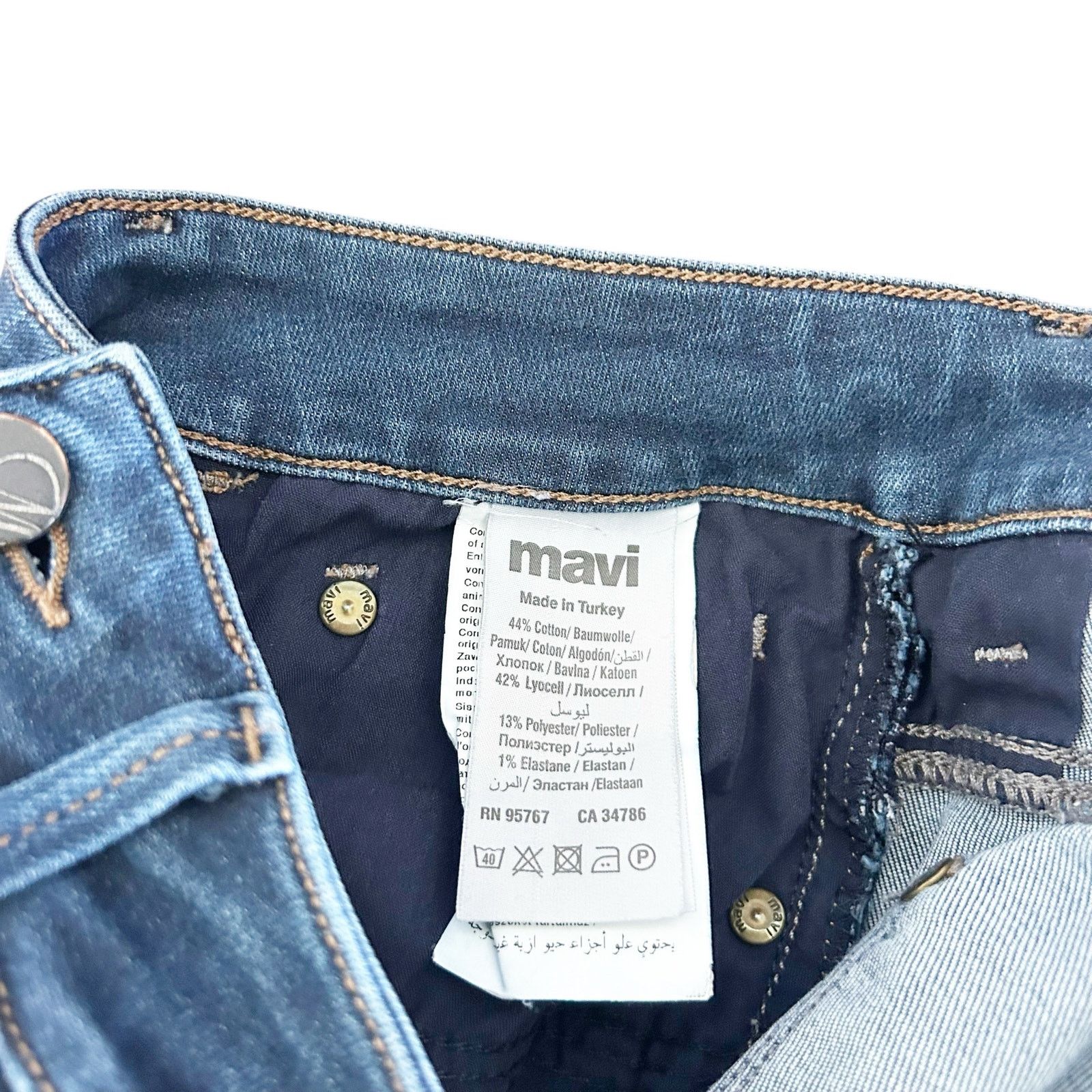 Other Mavi Jeans Straight Leg Jeans Sz 29x32 Size US 29 - 3 Thumbnail