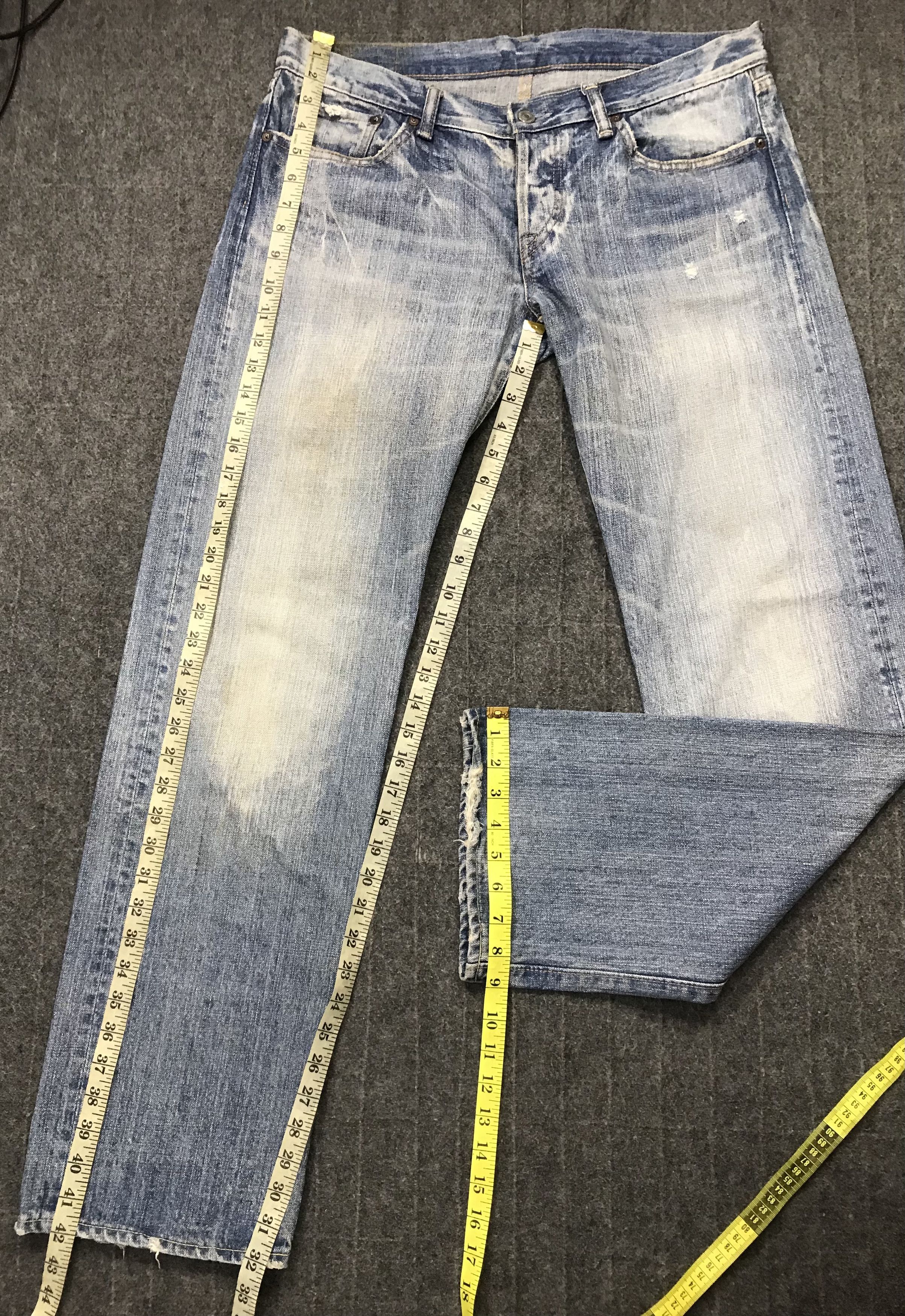Eternal × Japanese Brand × Vintage Vintage Eternal Distressed Denim Jeans Size US 35 - 13 Thumbnail