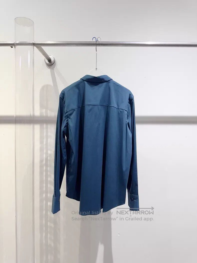 Brunello Cucinelli Brunello Cucinelli Peacock blue shirt Size L / US 10 / IT 46 - 3 Thumbnail