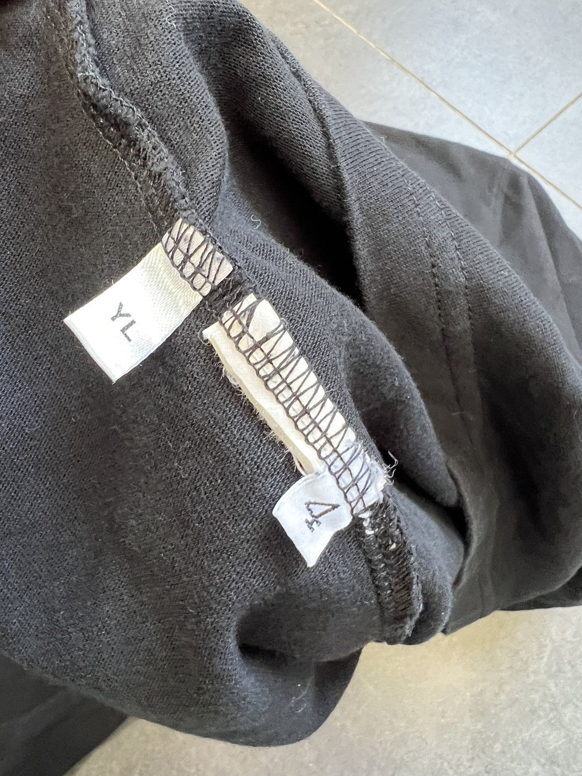 Japanese Brand × New Era × Yohji Yamamoto Yohji Yamamoto x New Era Yohji logo tee Size US M / EU 48-50 / 2 - 7 Thumbnail