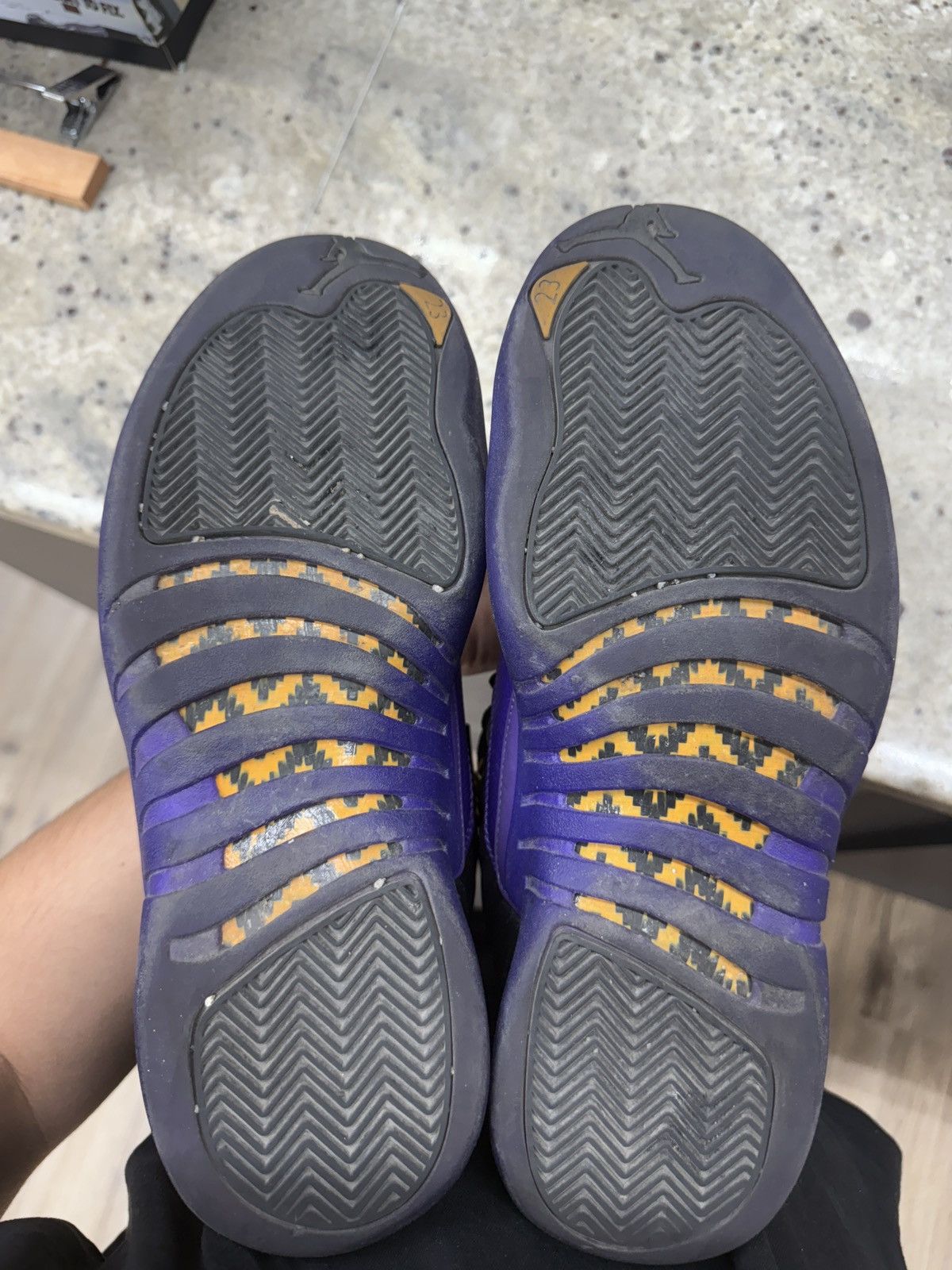 Jordan Brand Air Jordan 12 Retro Field Purple Size US 9.5 / EU 42-43 - 6 Thumbnail