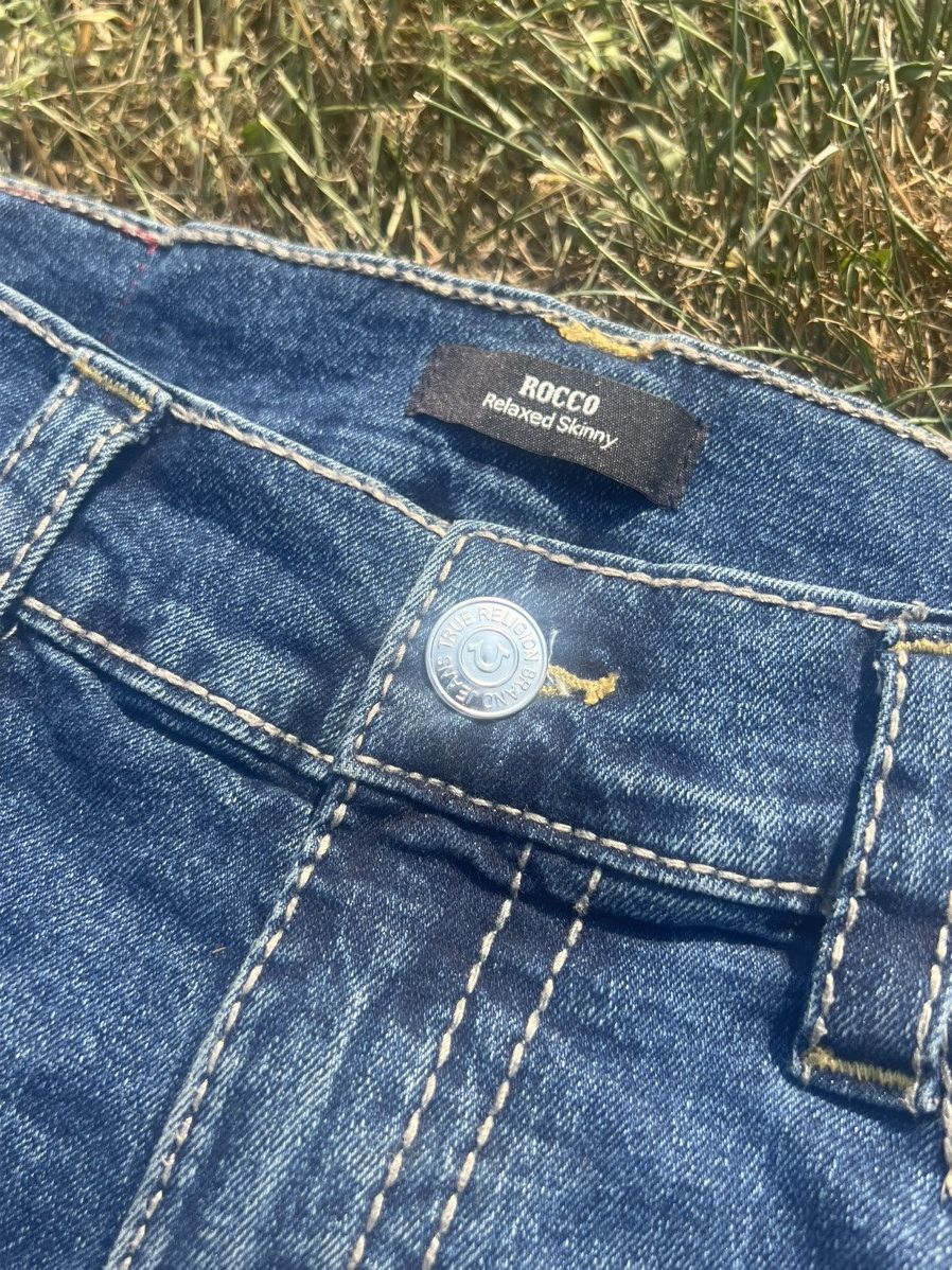 True Religion Y2k vintage, true religion jeans Size US 32 / EU 48 - 3 Thumbnail