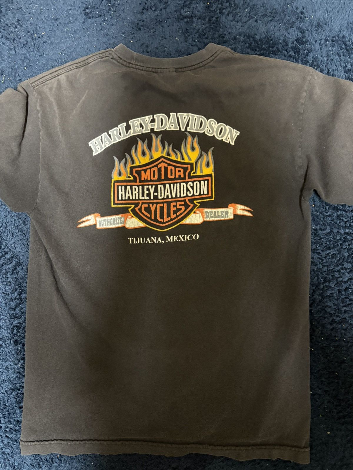 Harley Davidson Vintage Harley Davidson tee Size US M / EU 48-50 / 2 - 2 Thumbnail