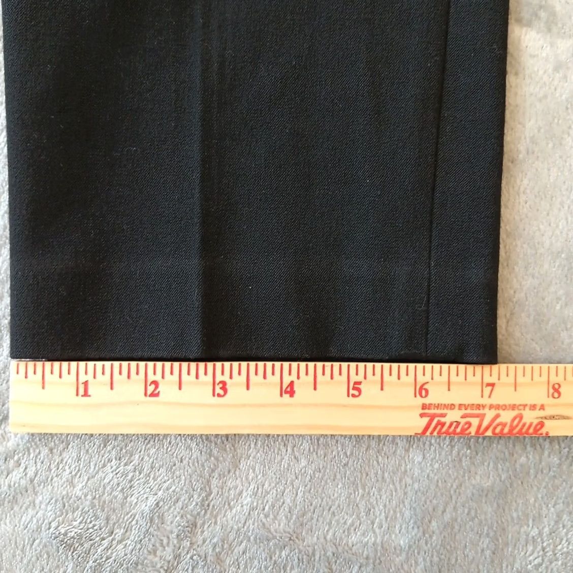 Talbots Talbots Heritage Dress Pants Womens Size 4 Black Side Zip 28x30 Mid Rise PantsMens Womens Girls Size 27" / US 4 / IT 40 - 6 Thumbnail
