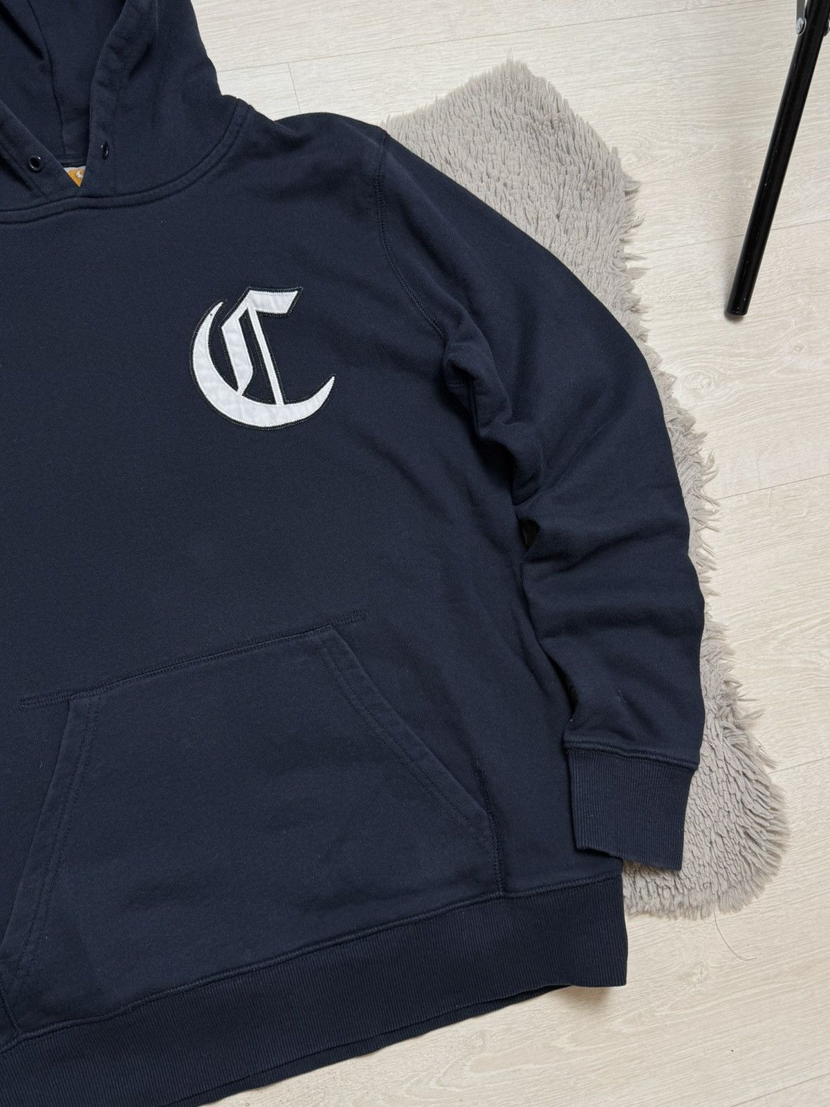Carhartt × Vintage Carhartt Vintage Boxy Fit Hoodie Center Logo Y2K Size US S / EU 44-46 / 1 - 3 Thumbnail