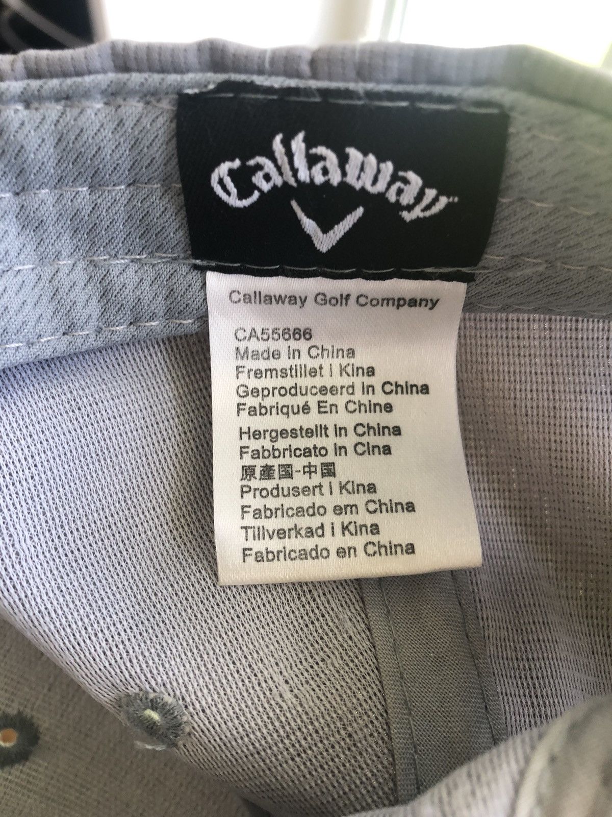 Vintage VINTAGE CALLAWAY GOLF SPORT QUALITY HAT CAP Size ONE SIZE - 5 Thumbnail