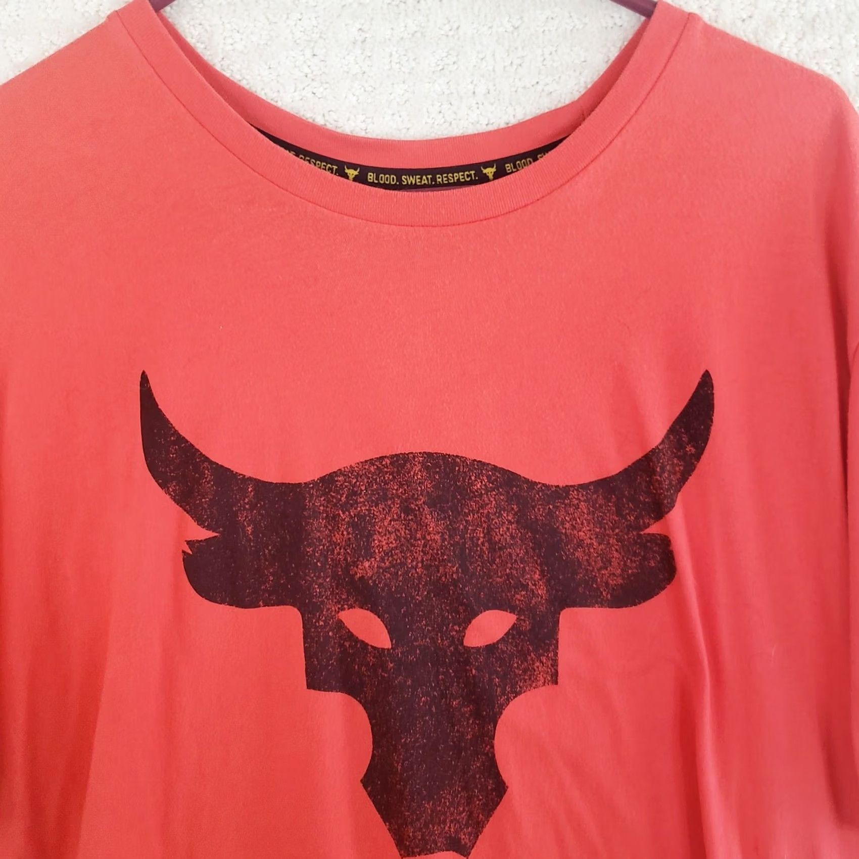 Under Armour Under Armour Blood Sweat Respect Clothing Line T Shirt XXL Red Bull Logo Shirt Mens Regular Size II XL Breathable Heatgear Size US XXL / EU 58 / 5 - 4 Thumbnail