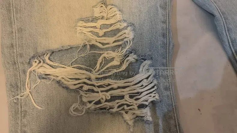 Amiri Amiri Big Destroyed Denim Jeans Size US 30 / EU 46 - 4 Thumbnail